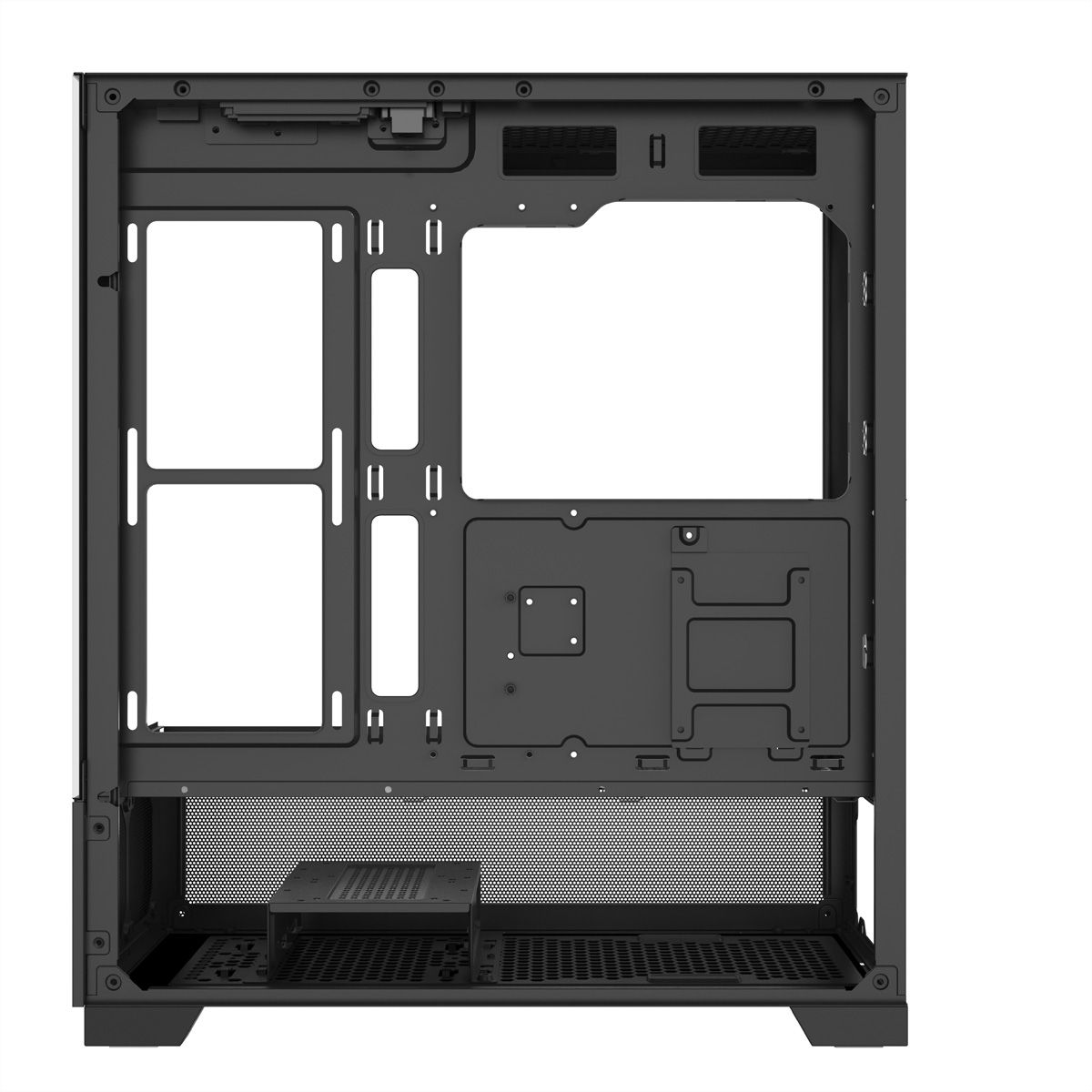 XILENCE Xilent Beam Boîtier PC ATX noir, Boîtier PC Gaming ATX X218.ARGB noir