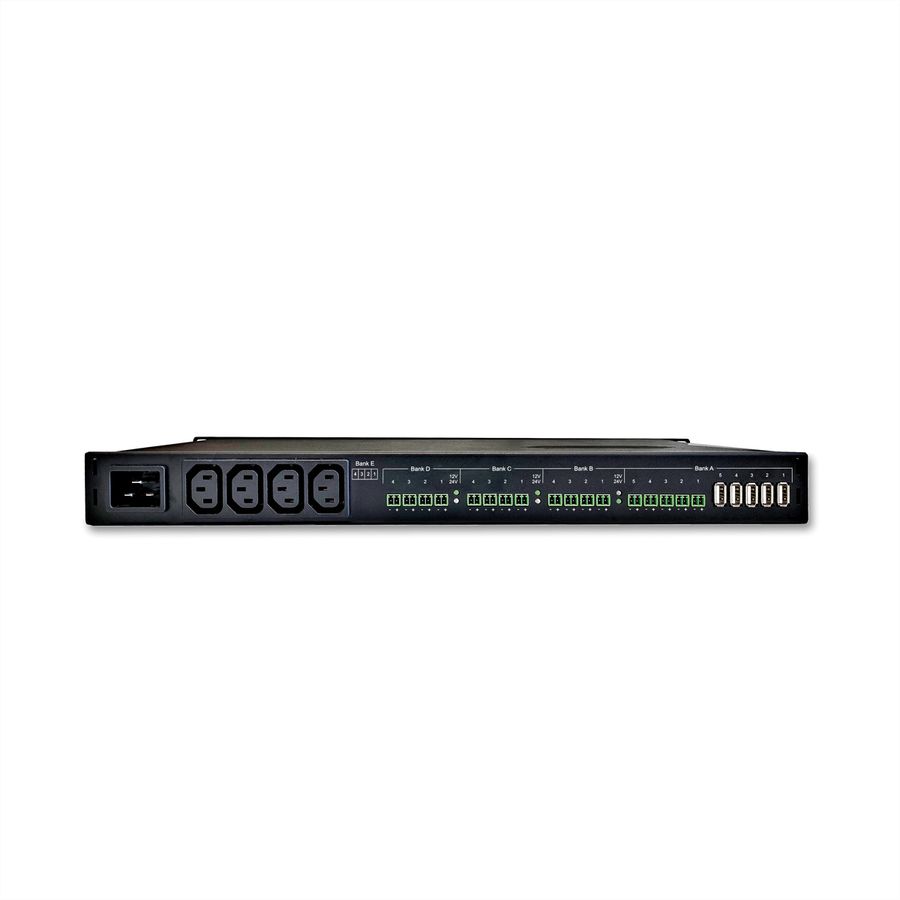 GUDE 8291-2 EPC PDU AC/DC à 21 ports, mesure individuelle des ports