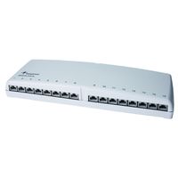 TELEGÄRTNER Mini distributeur TH35/AP, blanc alpin, MPD16-HS K Cat.6A (profond selon ISO/IEC)