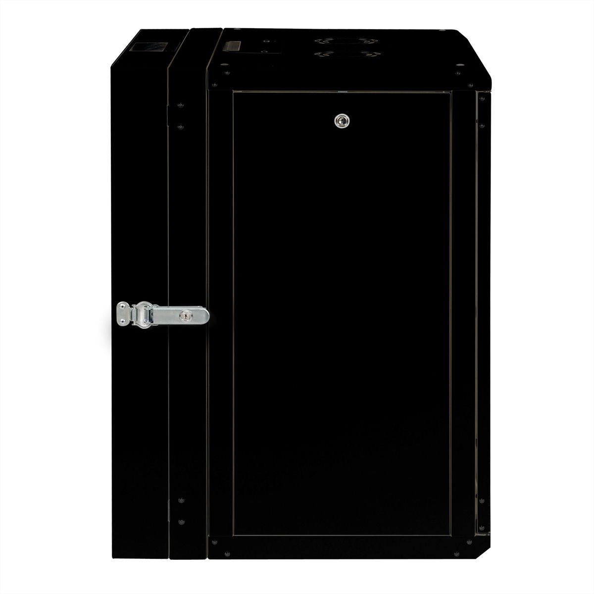 ROLINE 19" Boîtier mural Pro 16U, 600x600 LxP pivotant en 2 parties noir