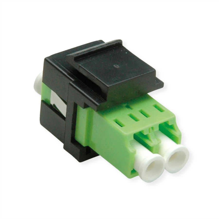 ROLINE Raccord optique LC/LC duplex multimode, Keystone, OM5