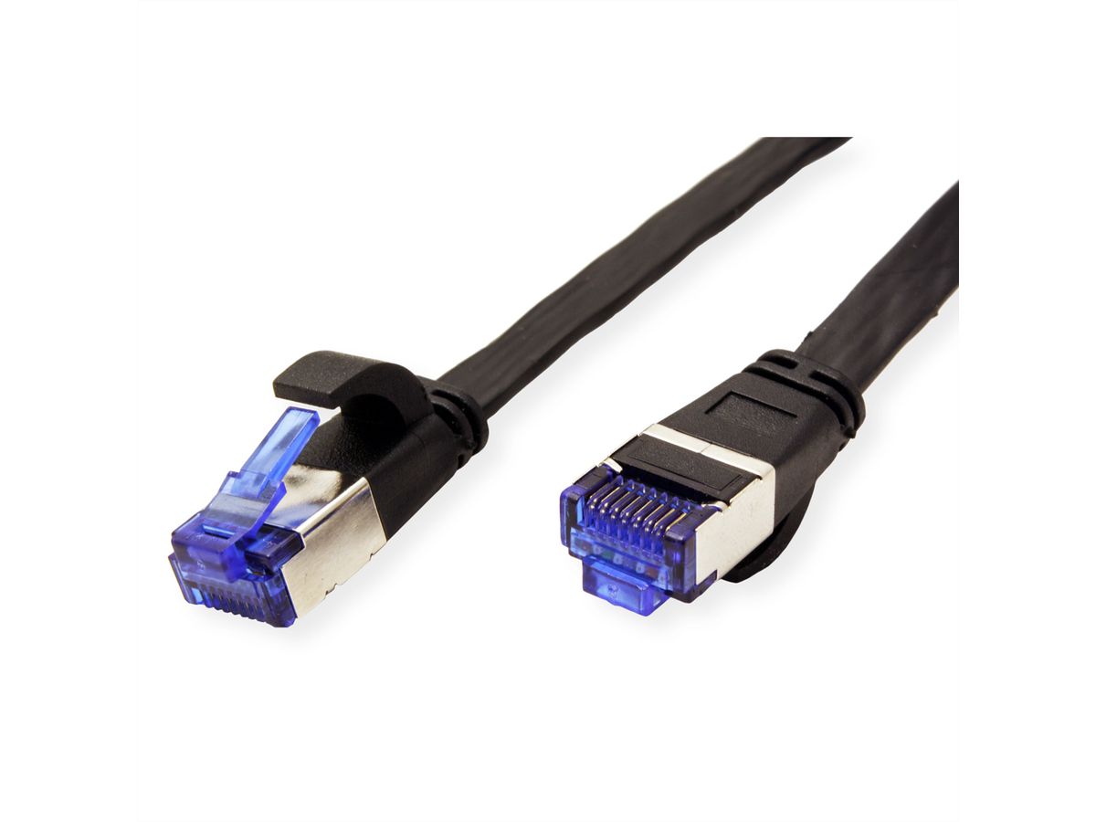 Câble RJ45 CAT6a F/UTP - Noir - (0,5m) - Achat / Vente sur