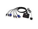 ATEN CS22U Switch KVM VGA, USB, 2 ports