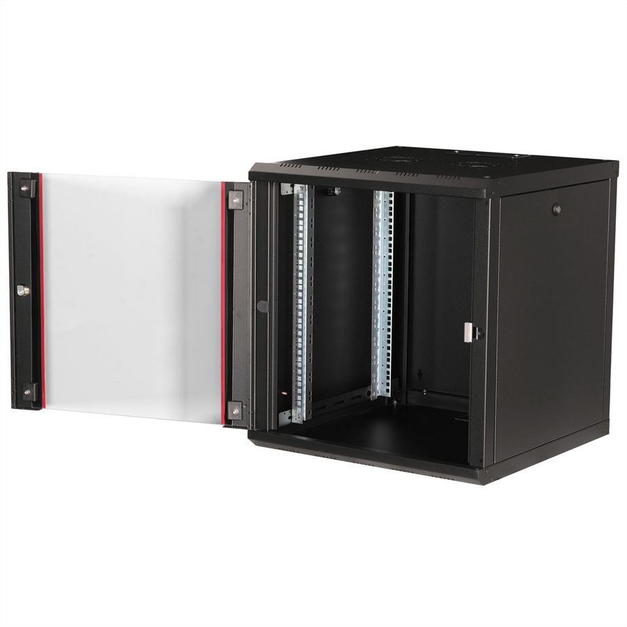 ROLINE 19" Boîtier mural Pro 12U, 600x600 LxP noir