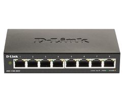D-Link DGS-1100-08V2 commutateur réseau Géré Gigabit Ethernet (10/100/1000) Noir