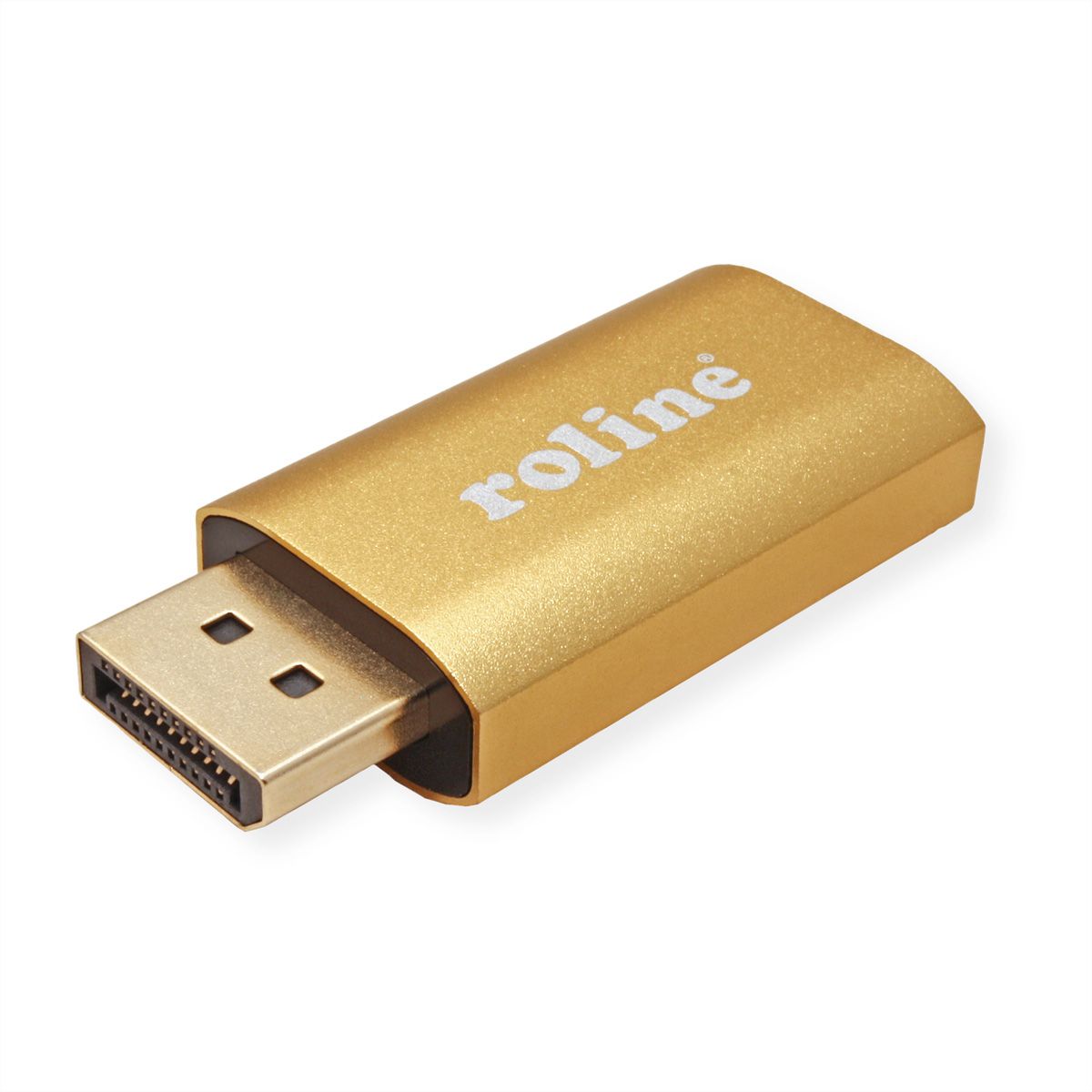ROLINE GOLD Adaptateur DisplayPort - HDMI, 4K, v1.2, DP M-HDMI F