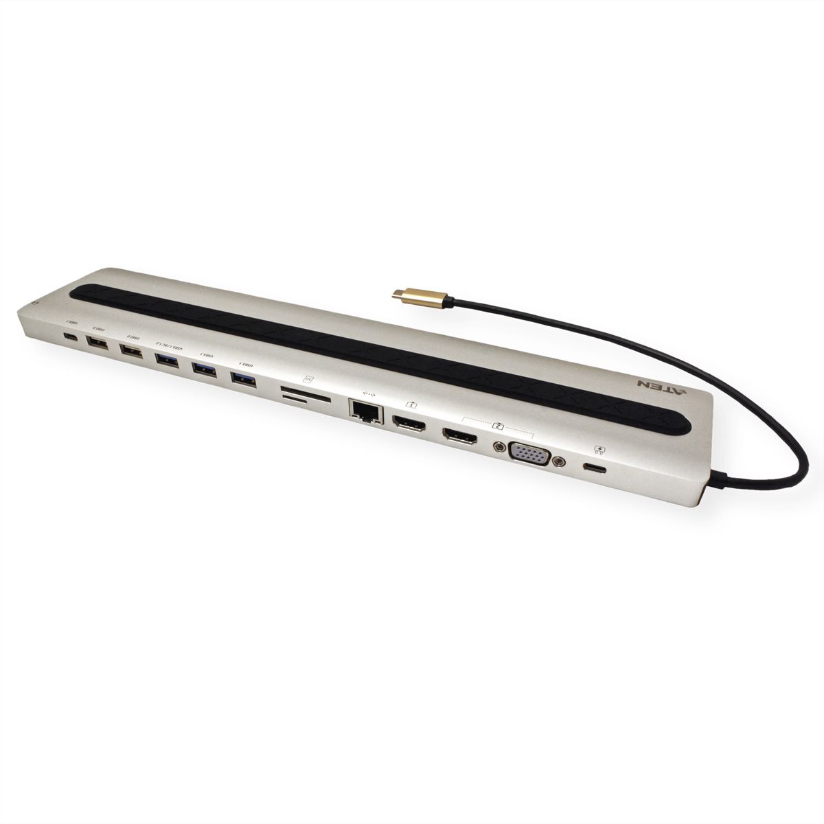 ATEN UH3237 Station d’accueil multiports USB-C avec transfert de l’alimentation