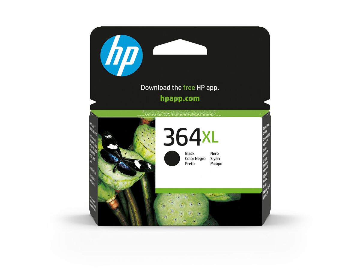 HP 364XL cartouche d'encre noir grande capacité authentique