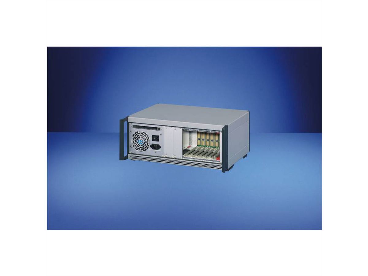 Système CPCI SCHROFF avec PSU ATX. Desktop, 4 U, 8 slots, 84 HP