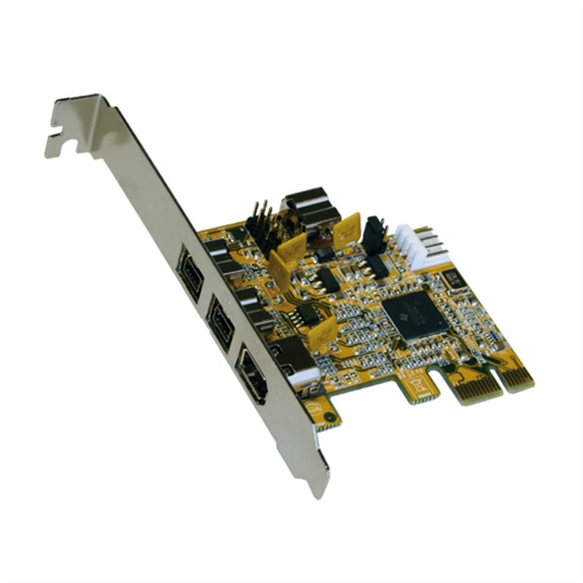 EXSYS Carte EX-16415 PCIe x1, FireWire IEEE1394 - SECOMP France