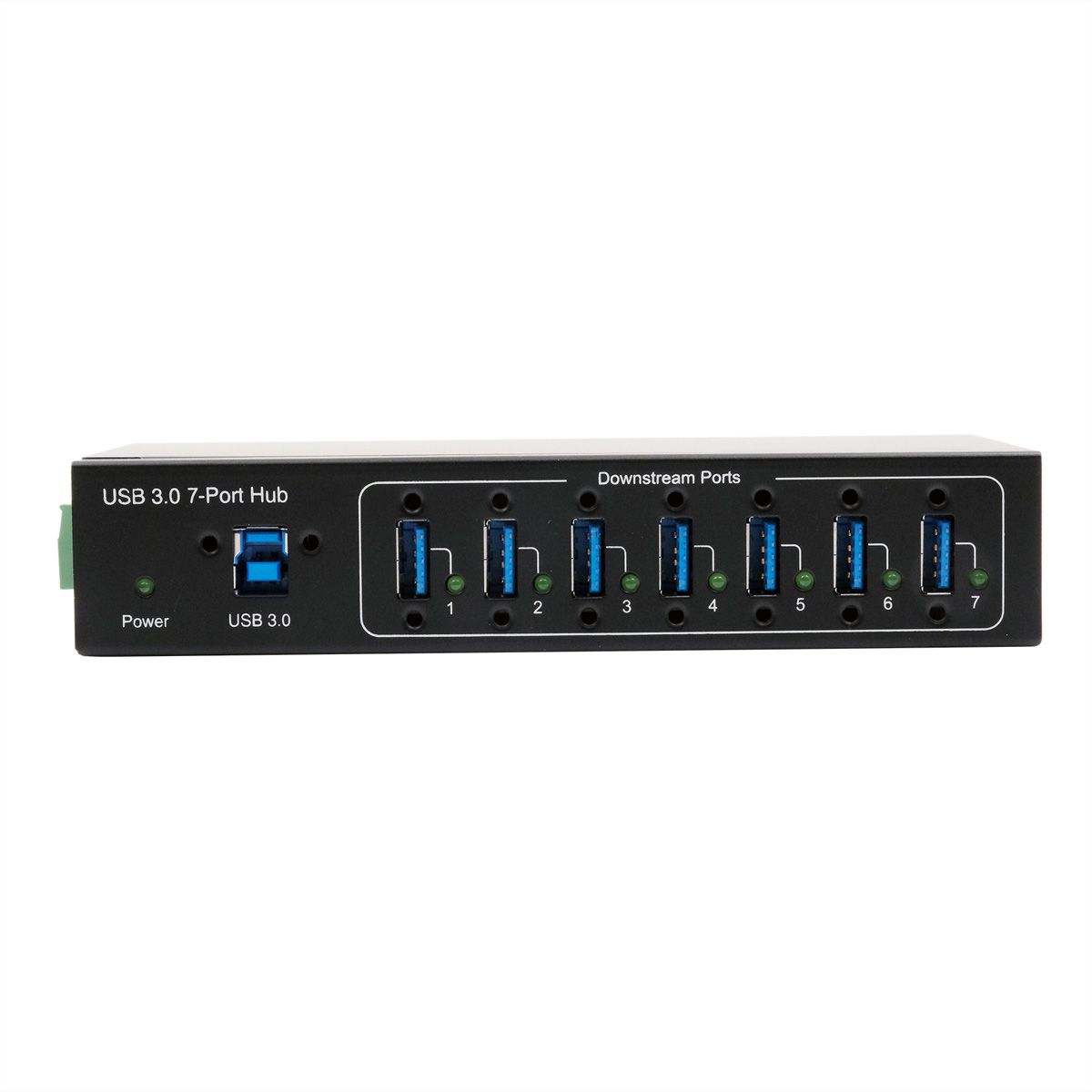 EXSYS EX-11227HMVS HUB métal 7 ports USB 3.2 Gen 1 VIA VL811+ Chipset
