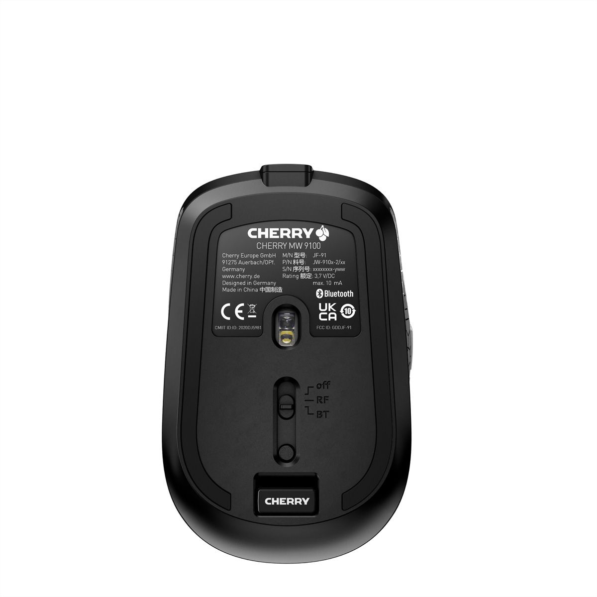 CHERRY MW 9100 Souris sans fil compacte rechargeable