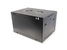 ROLINE 19" Boîtier mural Basic Plus 6U, 600x450 LxP noir