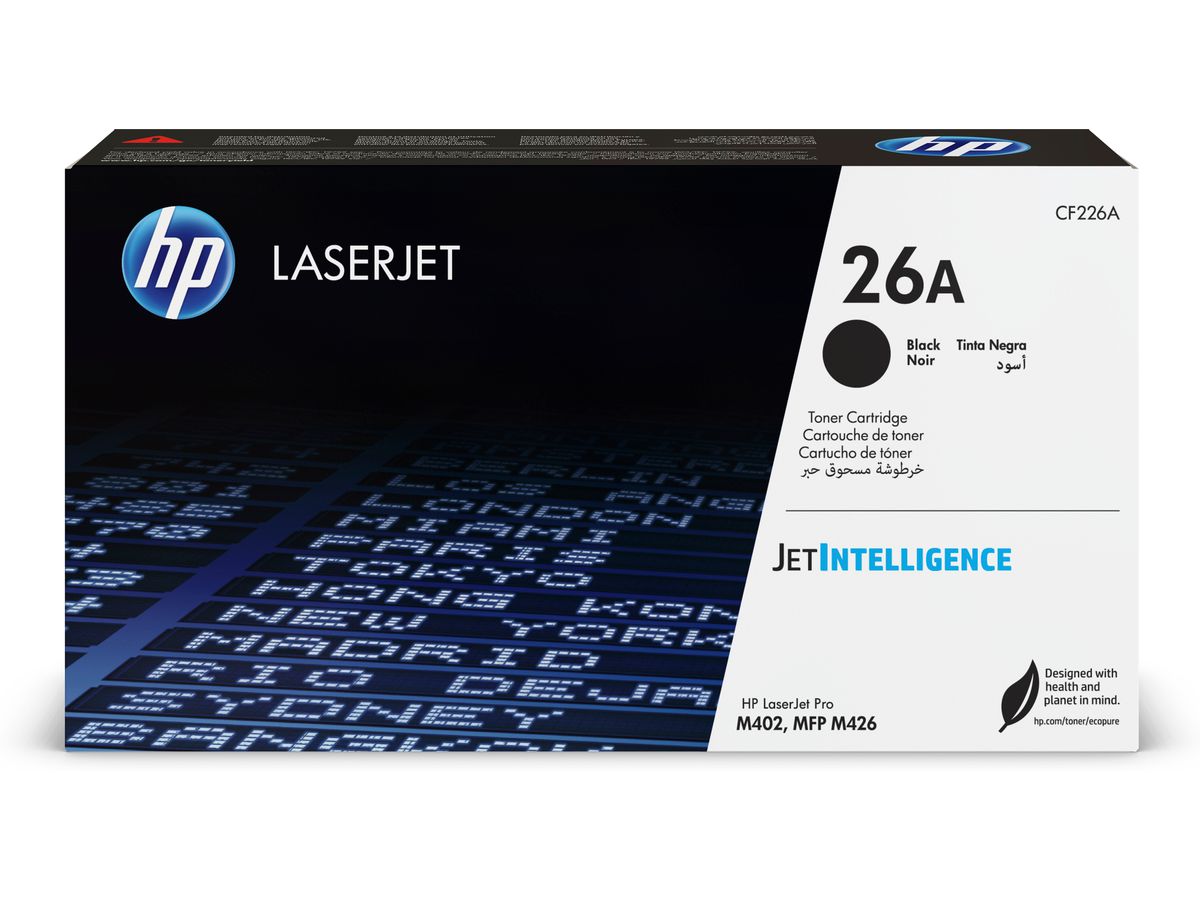 HP 26A toner LaserJet noir authentique