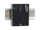 EXSYS EX-13021HMV USB 3.2 type B vers Ethernet 1 Gigabit, kit rail DIN inclus