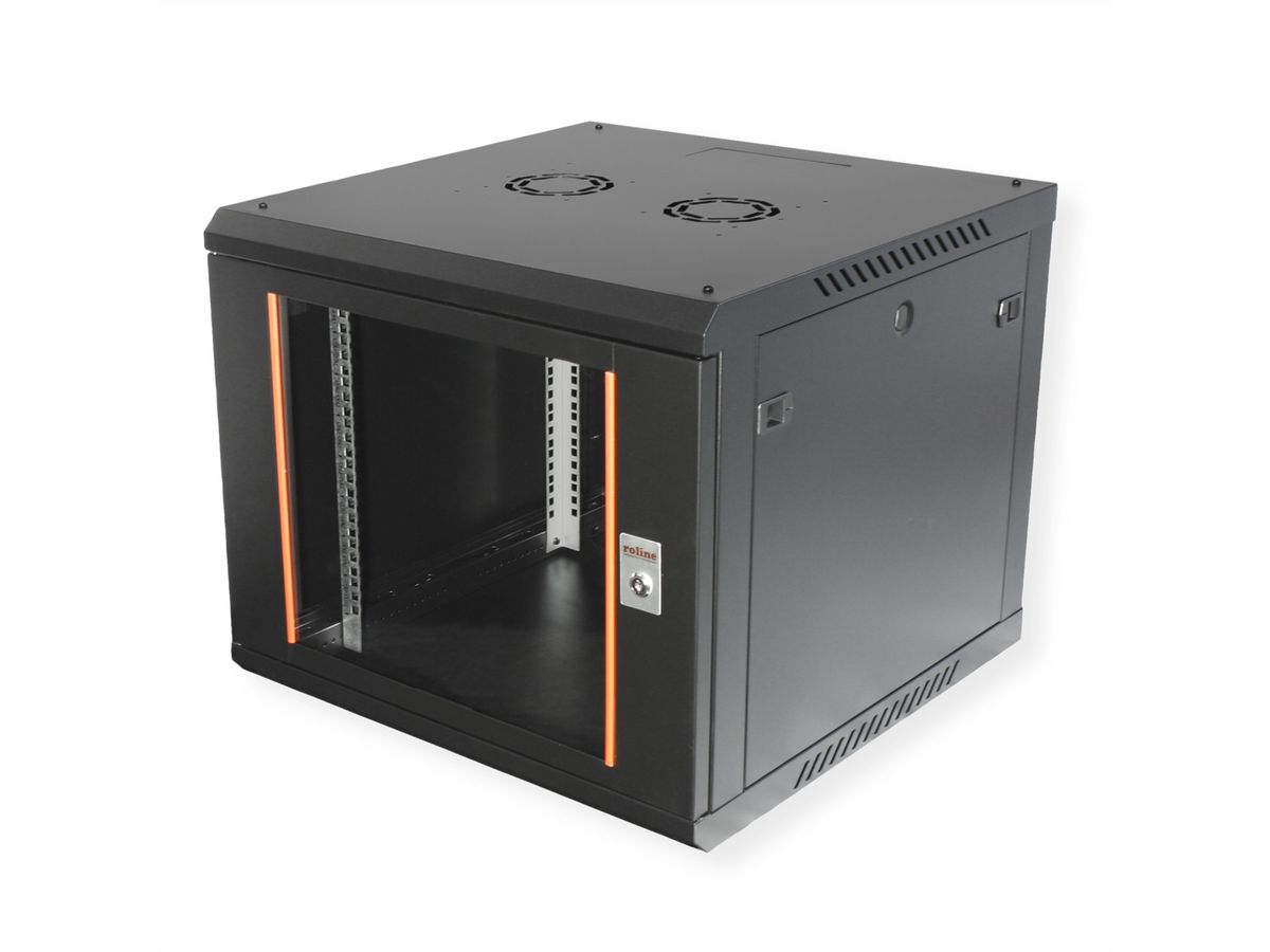 ROLINE 19" Boîtier mural Basic Plus 9U, 600x600 LxP noir