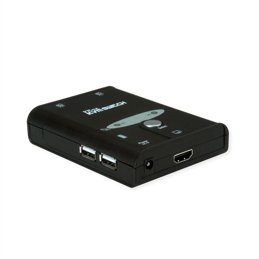 VALUE Switch KVM "Star", 1U - 2 PCs, HDMI, USB