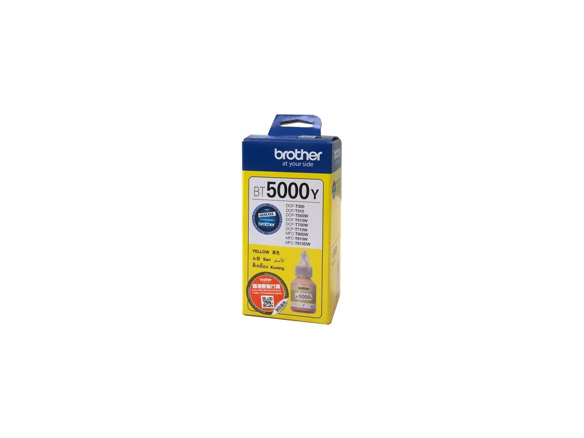 Brother BT5000Y cartouche d'encre Original Rendement extra (super) élevé Jaune