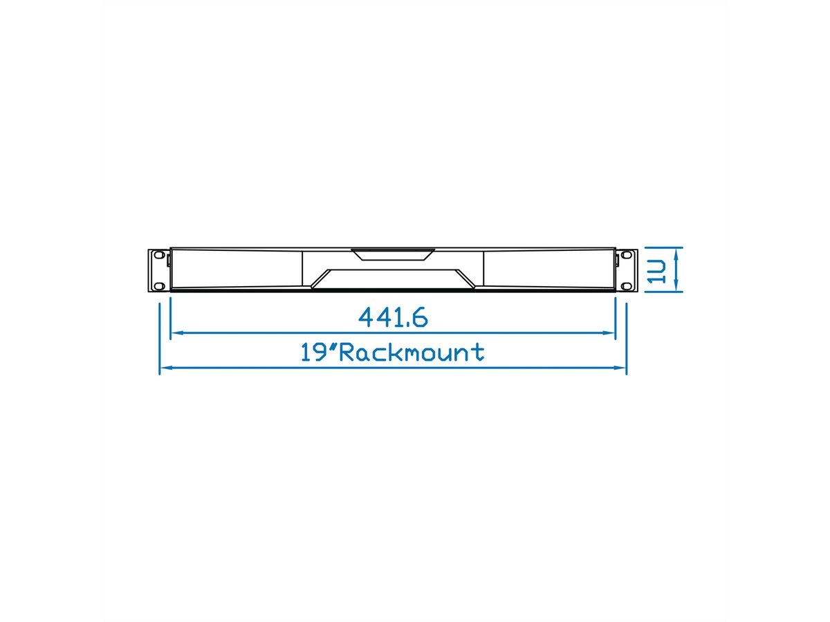 SCHROFF Tiroir 19" avec clavier UK