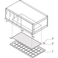 SCHROFF RatiopacPRO, remplacement du filtre à air, 28 HP