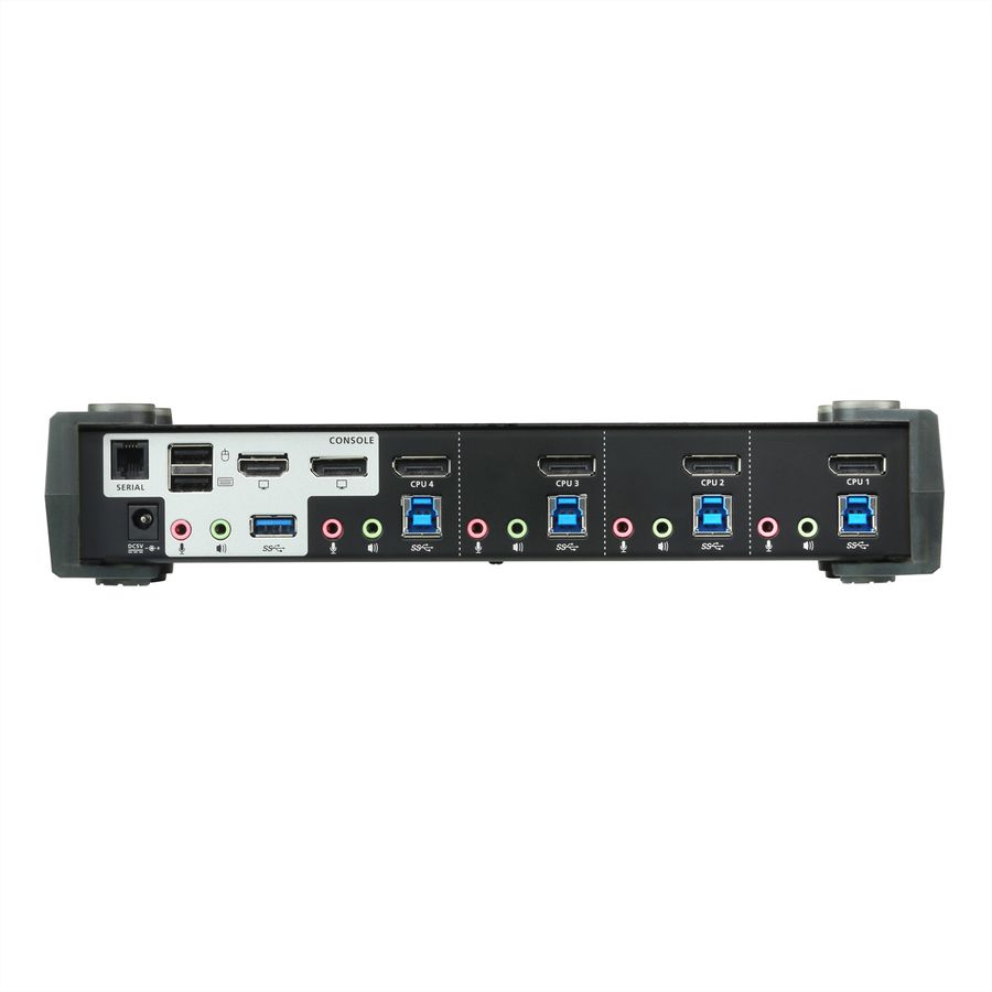 ATEN CS1924M Commutateur KVMP™ MST DisplayPort 4K 4 ports USB 3.0
