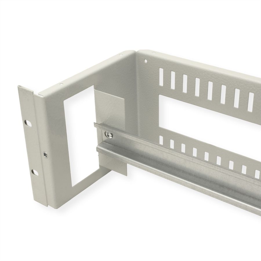 ROLINE 19" Support rail DIN 3U, 133x482x123 HxLxP