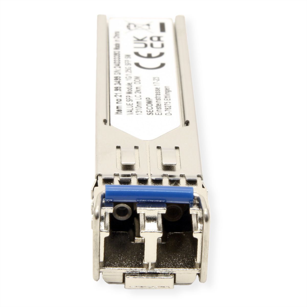 VALUE Module SFP (MiniGBIC) LX/LC, 1/1,25G, Single Mode 1310nm, max. 2km