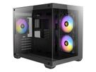 ANTEC CX600M ARGB B Boîtier PC Micro-ATX Gaming PC, noir