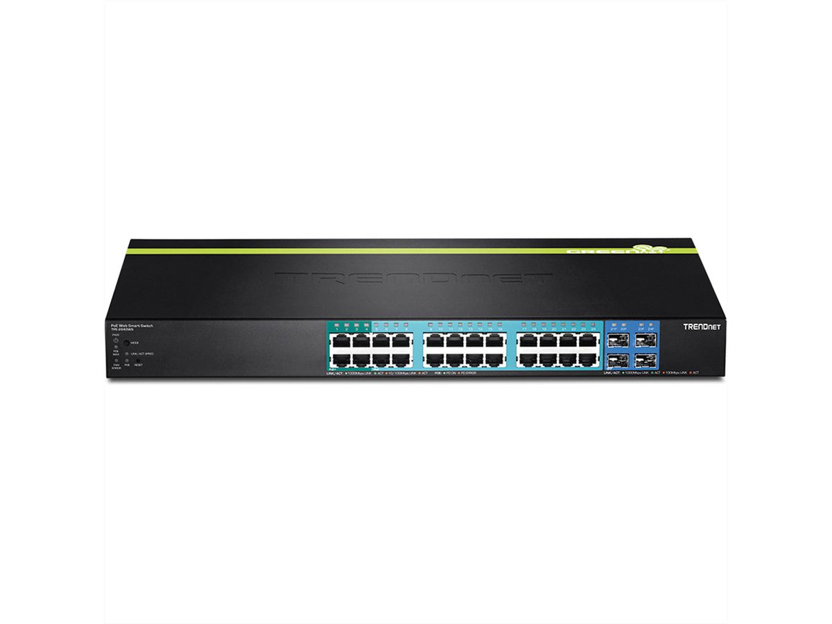 TRENDnet TPE-2840WS Switch PoE+ web smart Gigabit à 28 ports