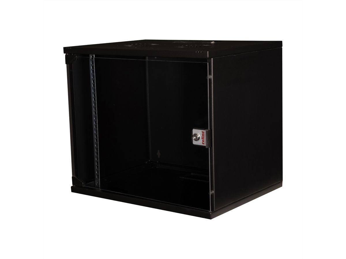 ROLINE 19" Boîtier mural Basic 9U, 540x400 LxP En kit noir