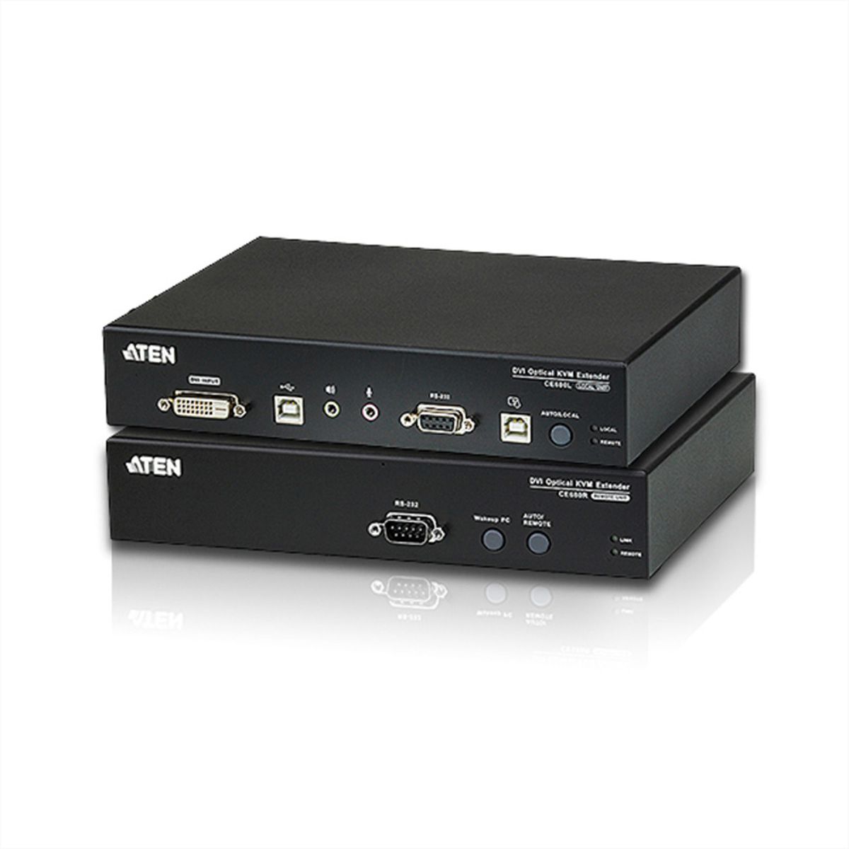 ATEN CE680 Système d'extension KVM DVI optique (600m)