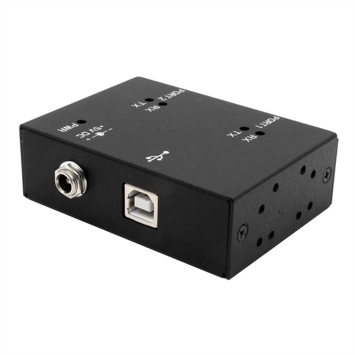 EXSYS EX-13072HM USB 2.0 vers 2 ports série RS-232 Boîtier métallique Kit de puces FTDI