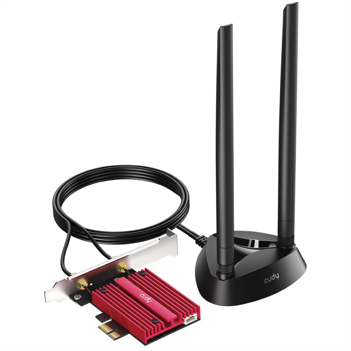 CUDY WE9300S Adaptateur PCI Express BE9300 Wi-Fi 7