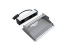 BACHMANN CONEO SET 2xUTE 1xUSB 1xCM 0,2m GST18 aluminium blanc