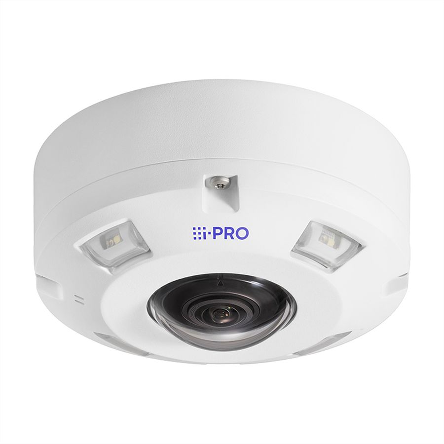 i-PRO WV-X45701-F1L 4K 12,5MP VANDAL Caméra fisheye extérieure IR