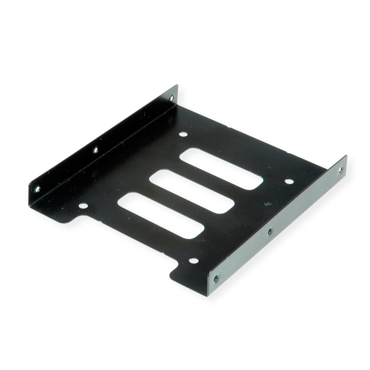 ROLINE Adaptateur de montage HDD/SSD 3.5", pour 1x HDD/SSD 2.5", métal, noir, noir
