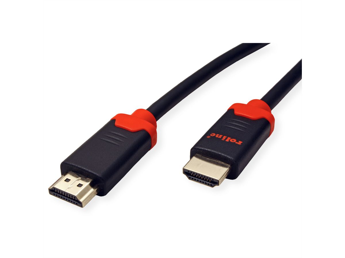 ROLINE Câble HDMI 10K Ultra High Speed, M/M, noir, 5 m