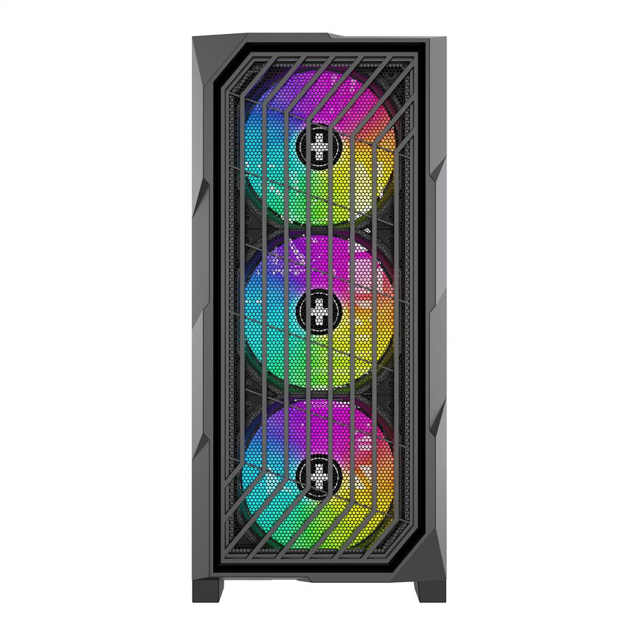 XILENCE Xilent Breeze II Boîtier PC ATX noir, Boîtier PC Gaming ATX X812.ARGB noir