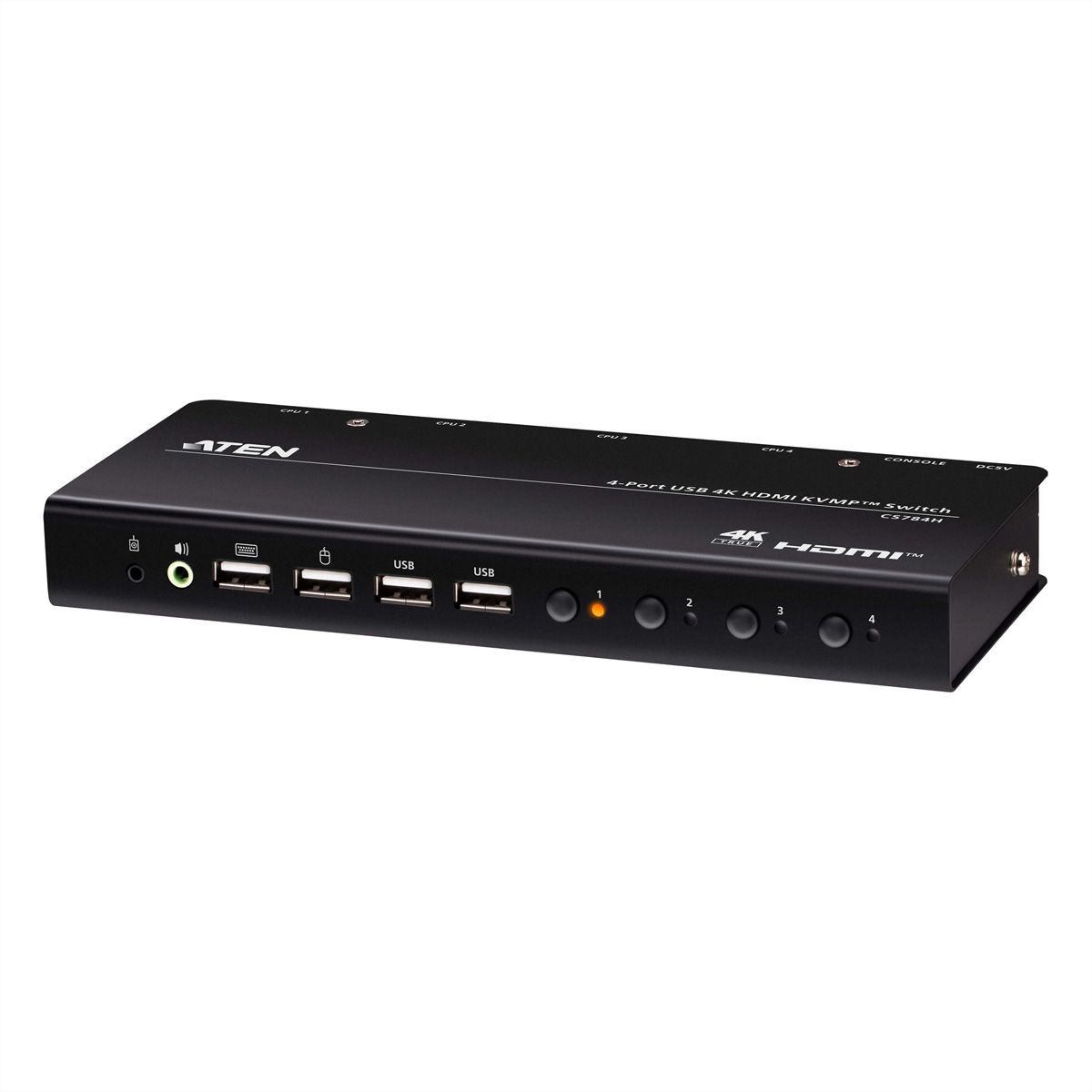 ATEN CS784H Commutateur KVMP 4K HDMI 4 ports USB
