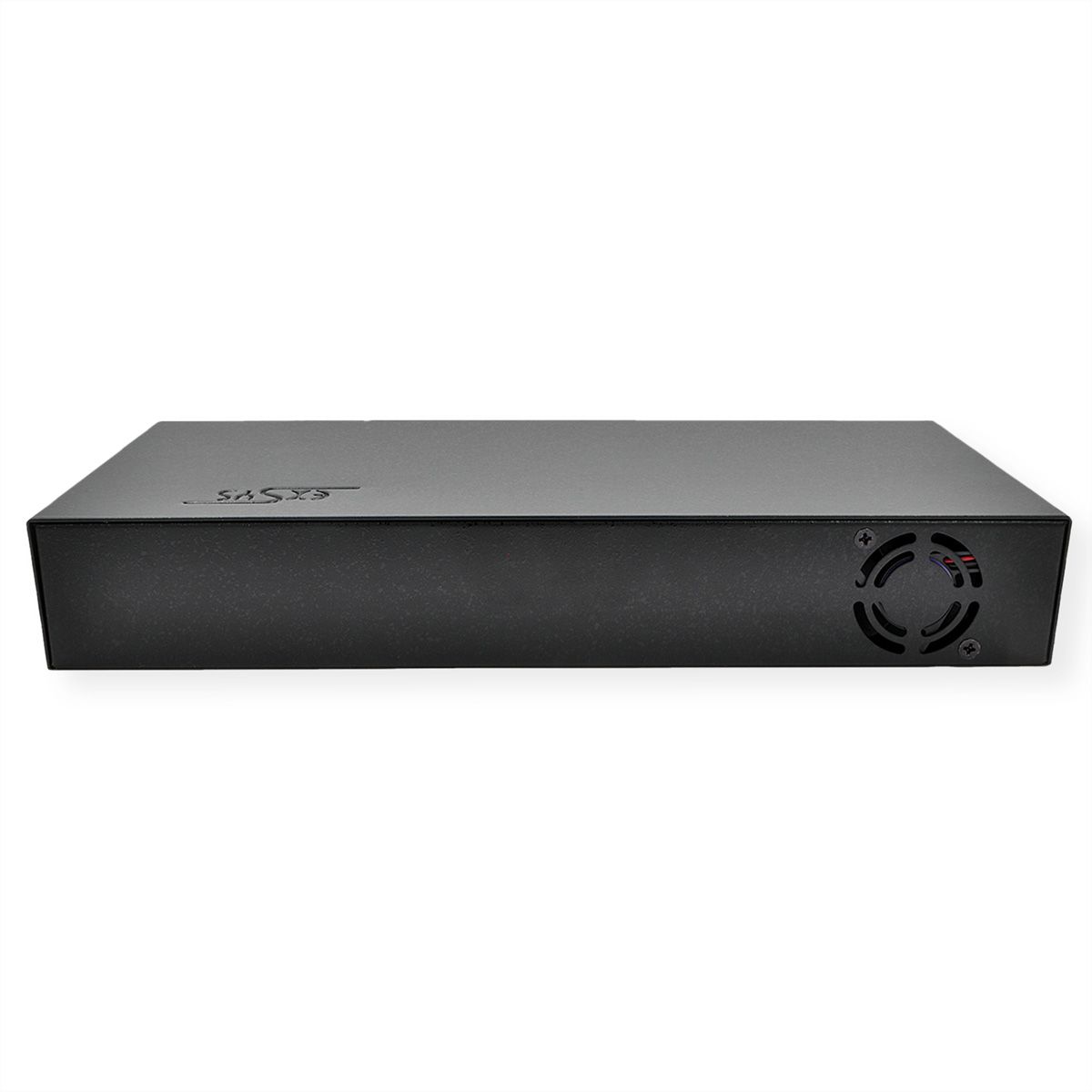 EXSYS EX-1116HMVS Hub USB 3.2 Gen1 à 16 ports, protection de surtension et kit rail DIN