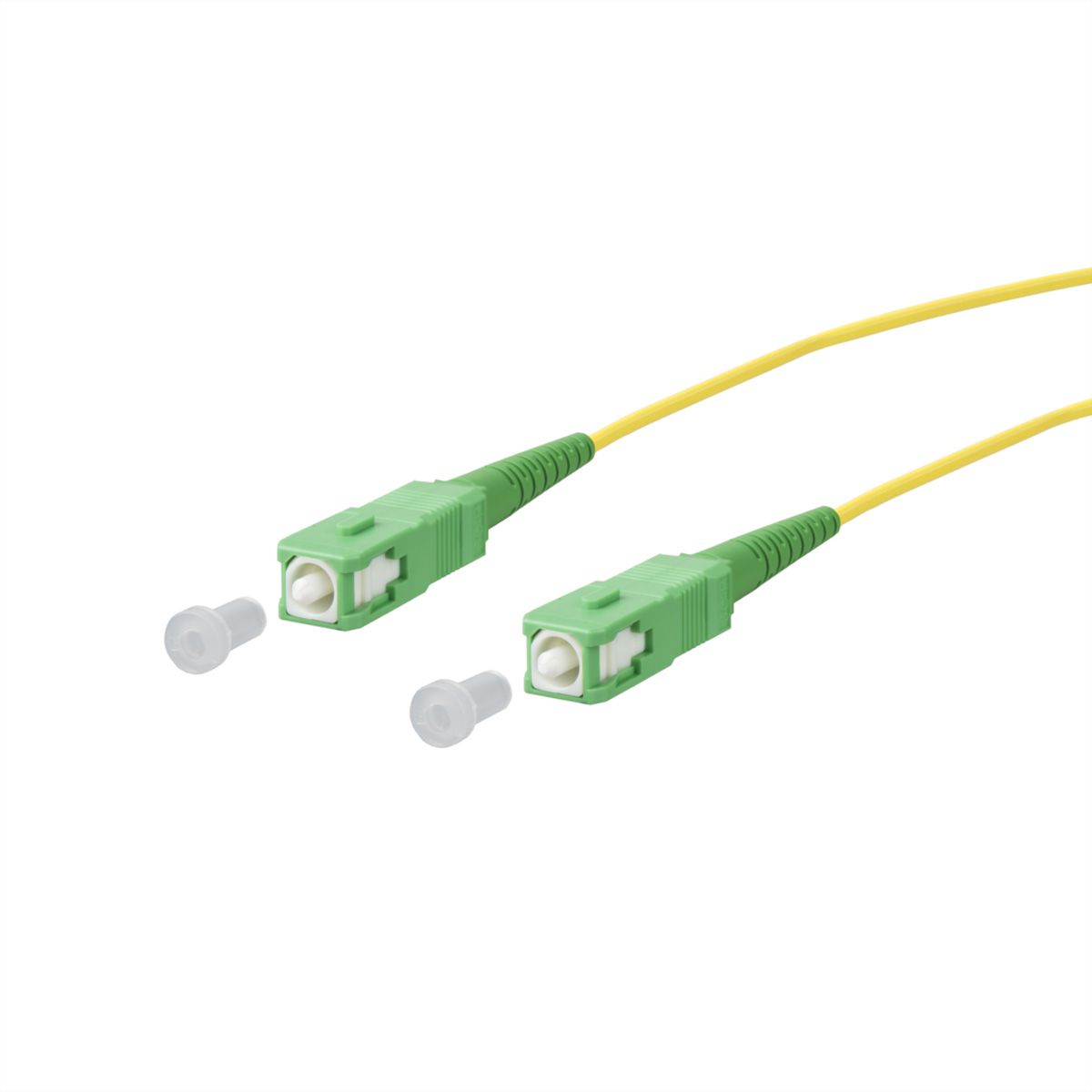 METZ CONNECT OpDAT cordon de brassage, SC-S APC/SC-S APC OS2, 2 m