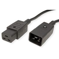 BACHMANN Câble IEC320/C19-C20 16A/250V, noir, 0,5 m