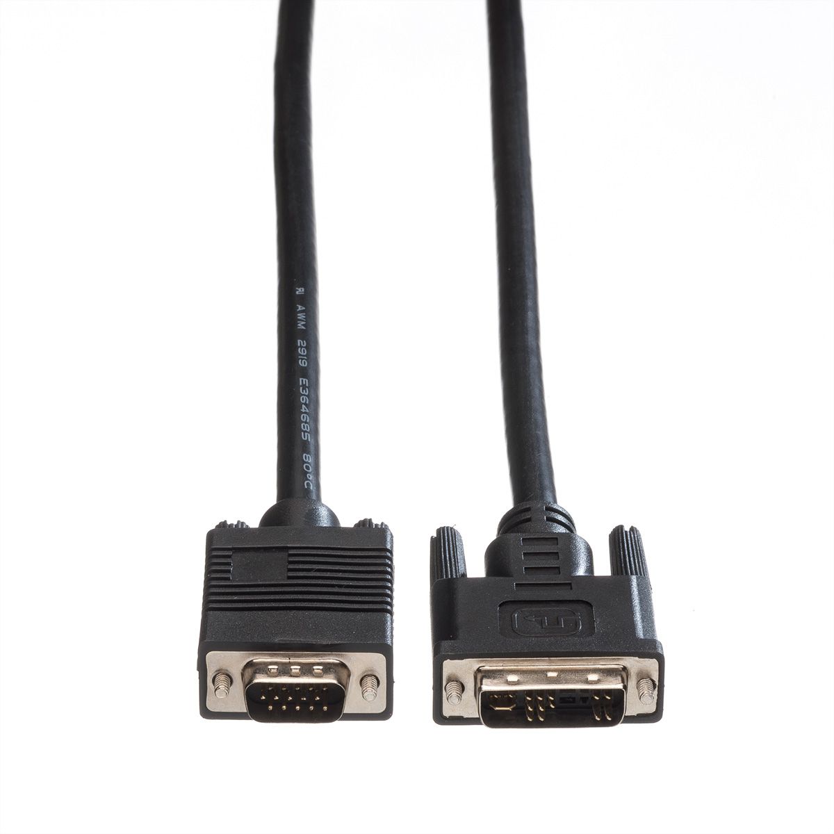 ROLINE Câble VGA DVI, DVI (12+5) M / HD15 M, 5 m
