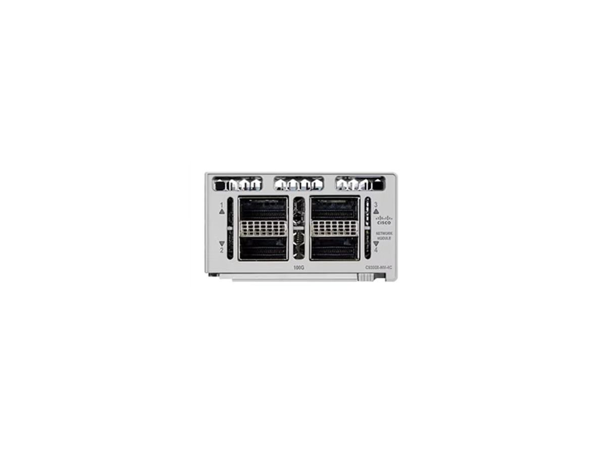 Cisco C9300X-NM-4C module de commutation réseau 40 Gigabit Ethernet, 100 Gigabit Ethernet