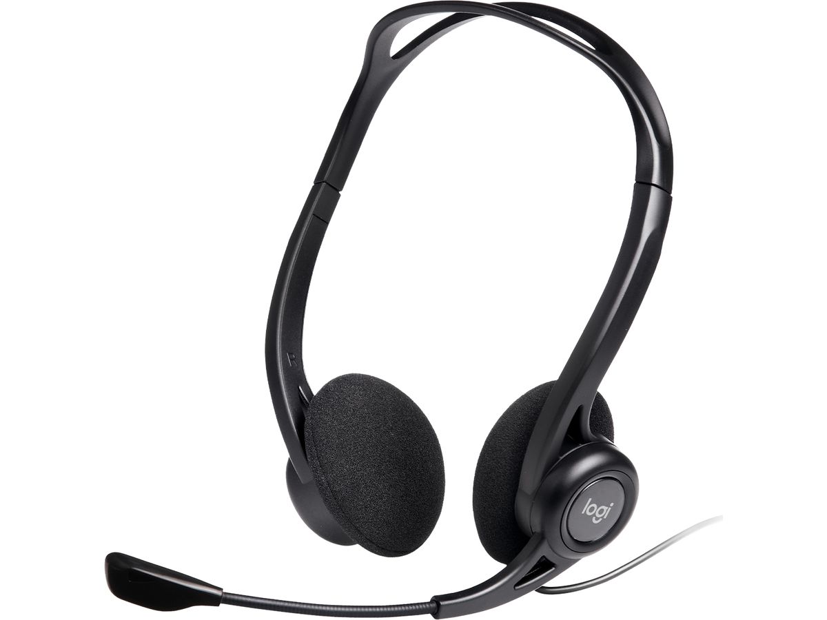 Logitech 960 Casque Avec fil Arceau Appels/Musique USB Type-A Noir