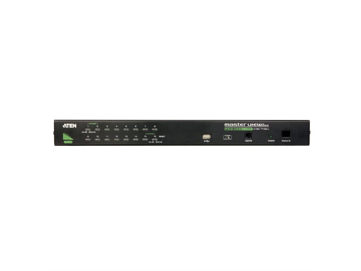 ATEN CS1716A Switch KVM VGA, PS/2-USB, port périphérique USB, 16 ports