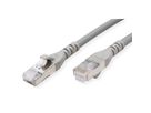 METZ CONNECT Cordon de brassage Cat.6A AWG 26, gris, 6 m