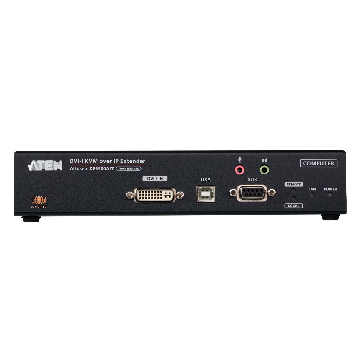 ATEN KE6900AIT Émetteur KVM un affichage DVI-I sur IP avec accès à Internet
