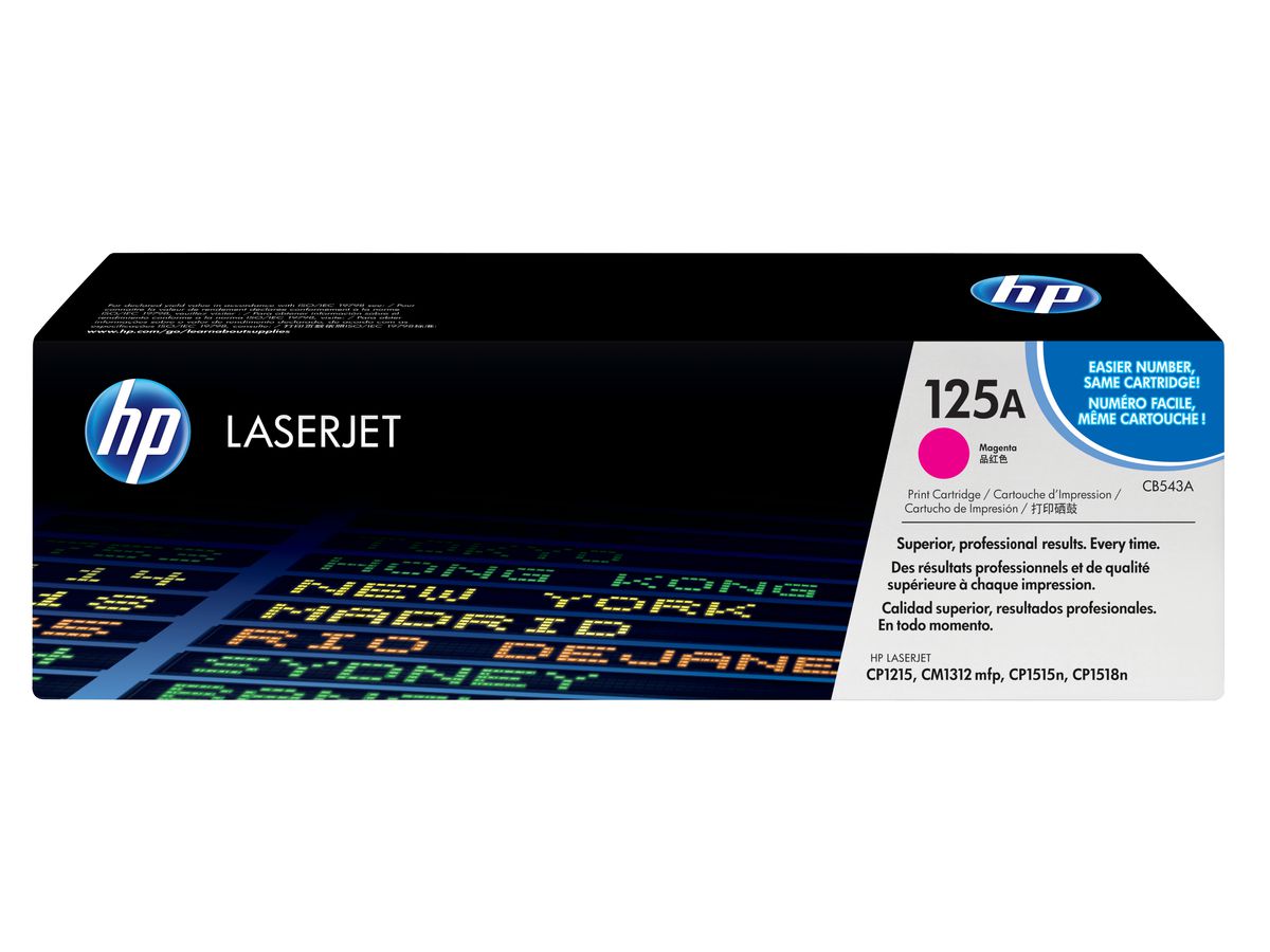 HP 125A toner LaserJet magenta authentique