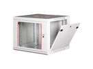 ROLINE 19" Boîtier mural Basic Plus 9U, 600x600 LxP gris